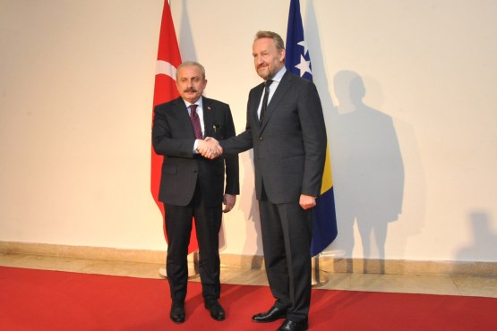 Predsjedavajući Doma naroda Bakir Izetbegović primio predsjednika Velike narodne skupštine Republike Turske 